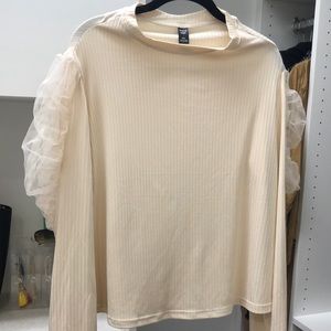 Never worn long sleeve blouse